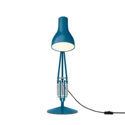 Anglepoise Type 75 skrivbordslampa, Margaret Howell Edition, saxonblå