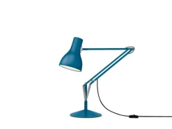 Anglepoise Type 75 skrivbordslampa, Margaret Howell Edition, saxonblå