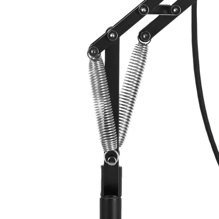 Anglepoise Type 75 skrivbordslampa, jet svart