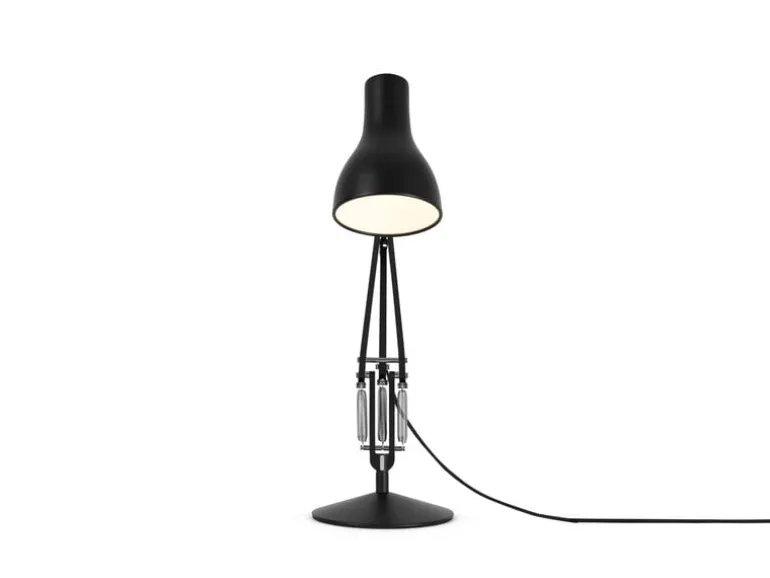 Anglepoise Type 75 skrivbordslampa, jet svart