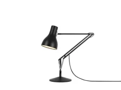 Anglepoise Type 75 skrivbordslampa, jet svart