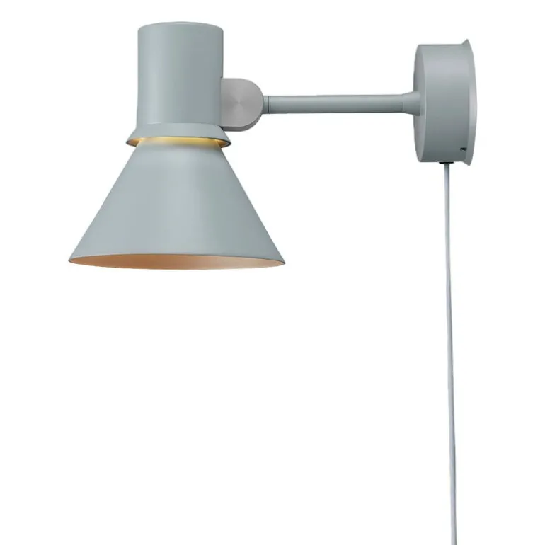 Anglepoise Type 80 W1 vägglampa med kabel, grådis