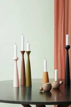 applicata Rose ljusstake, oljad ek