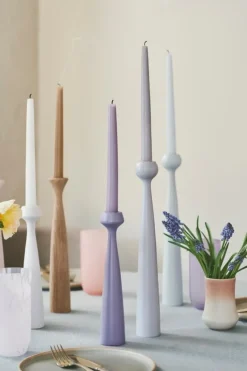 applicata Tulpanljusstake, himmelsblå