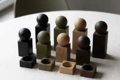 applicata Twist salt- och pepparkar, rökt ek