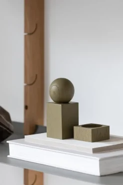 applicata Twist salt- och pepparkar, olivgrön