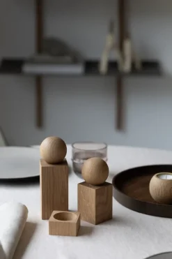 applicata Twist salt- och pepparkar, ek