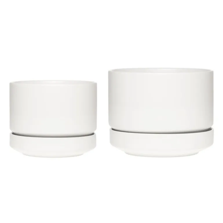 Arabia Arabia blomkruka SN, 19 cm, matt vit