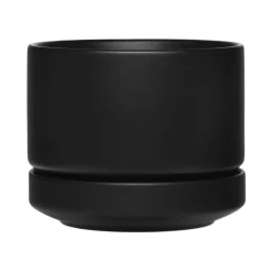 Arabia Arabia blomkruka SN, 16 cm, svart matt