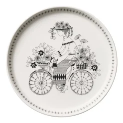 Arabia Emilia tallrik, 19 cm