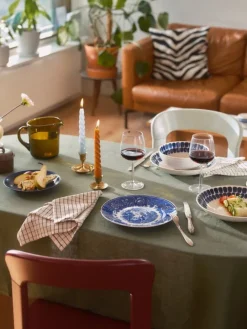 Arabia 24h Tuokio djup tallrik, 24 cm, koboltblå