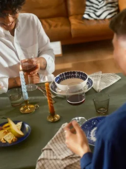 Arabia 24h Tuokio djup tallrik, 24 cm, koboltblå