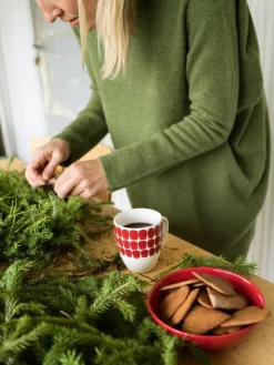 Arabia 24h Tuokio mugg, 0,34 l, röd