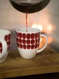 Arabia 24h Tuokio mugg, 0,34 l, röd