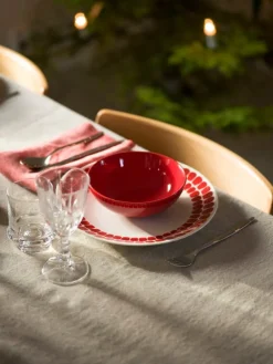 Arabia 24h Tuokio tallrik 20 cm, röd