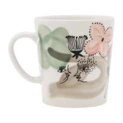 Arabia Kukkamaa mugg, 0,3 l, grön