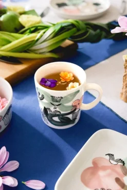 Arabia Kukkamaa mugg, 0,3 l, grön