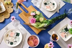 Arabia Kukkamaa tallrik, 19 cm, grön