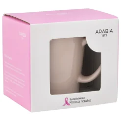 Arabia Mainio, mugg, 0,3 l, Pink Ribbon