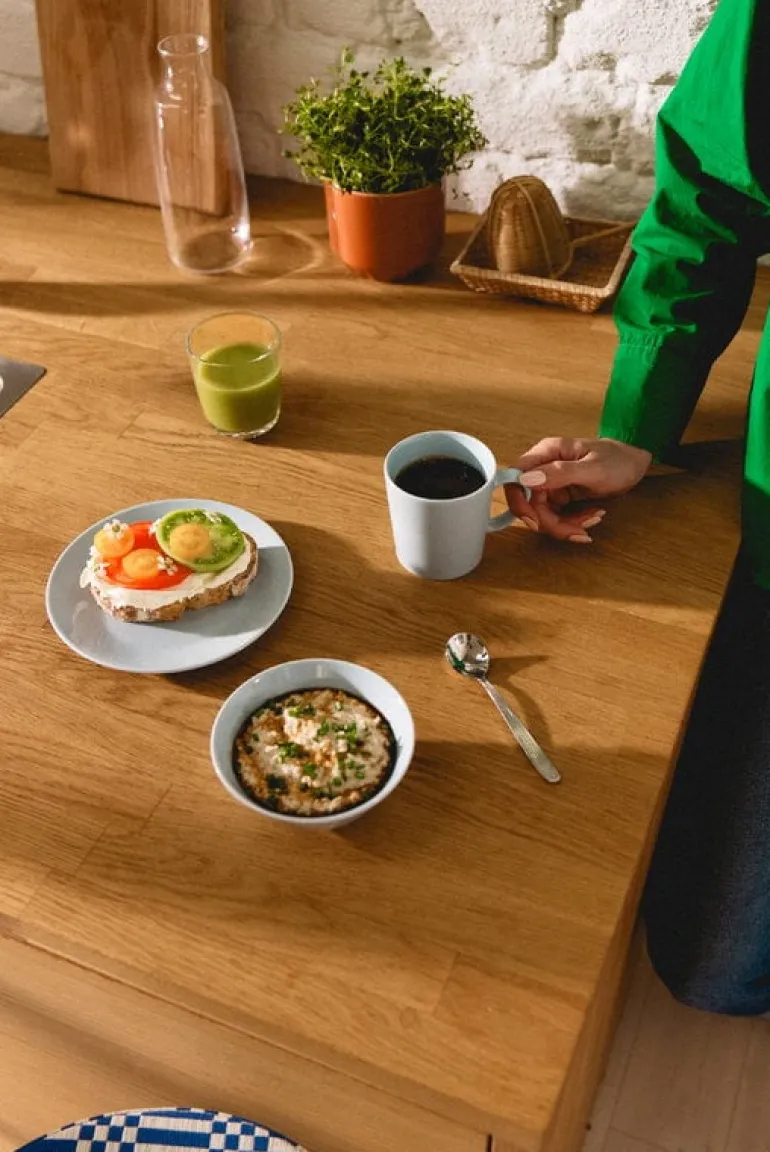 Arabia Mainio skål, 13 cm, vinterblå