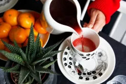 Arabia Paratiisi kopp 0,18 l, svart