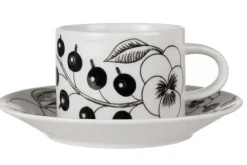 Arabia Paratiisi kopp 0,28 l, svart