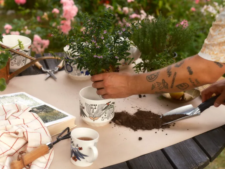 Arabia Puutarhurit blomkruka, 100 x 120 mm