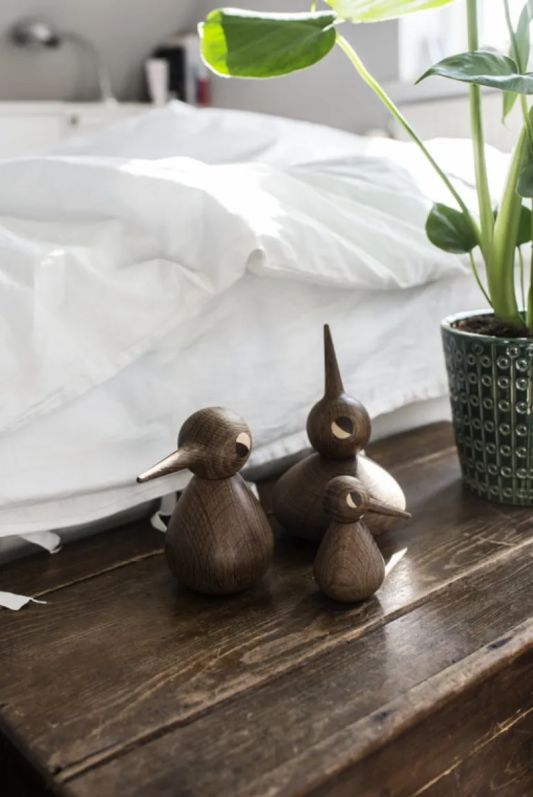 Architectmade Bird, knubbig, rökt ek