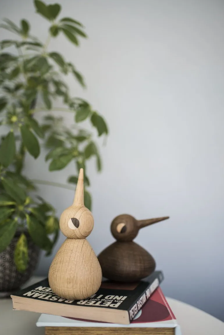 Architectmade Bird, knubbig, rökt ek