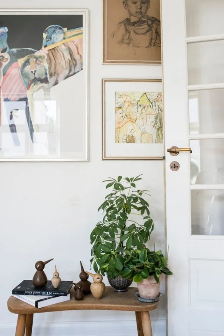 Architectmade Bird, liten, rökt ek