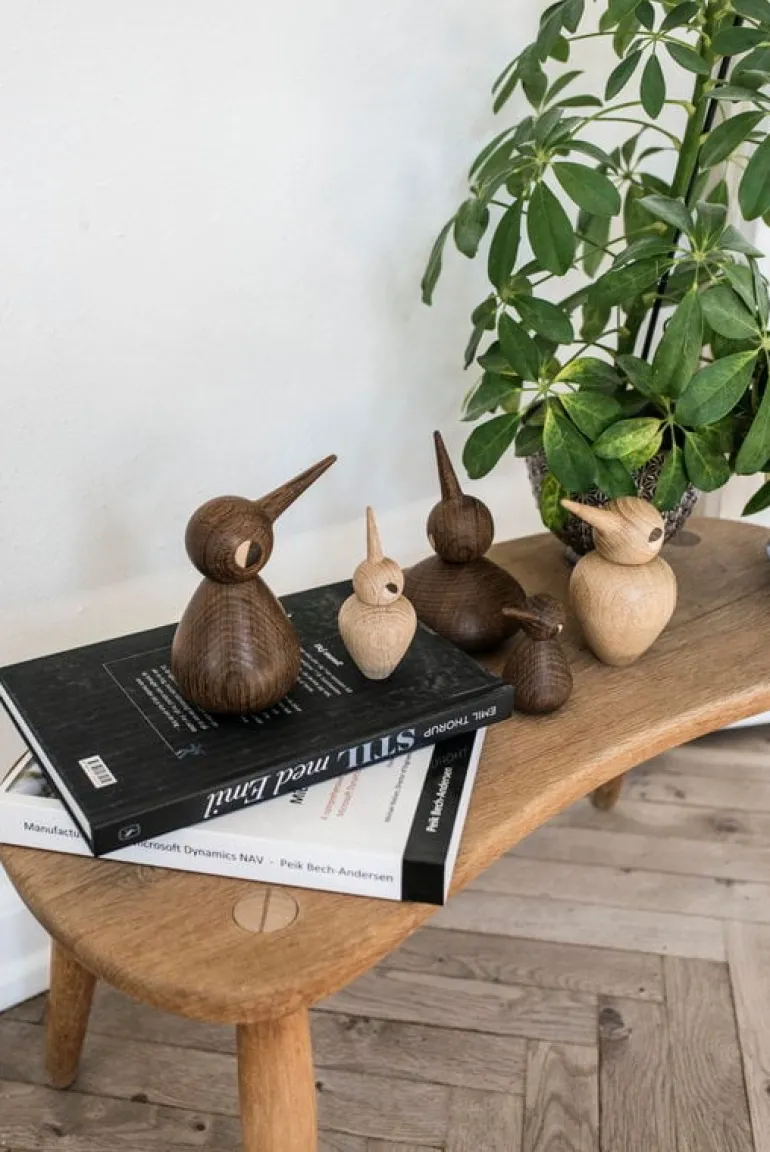 Architectmade Bird, liten, rökt ek