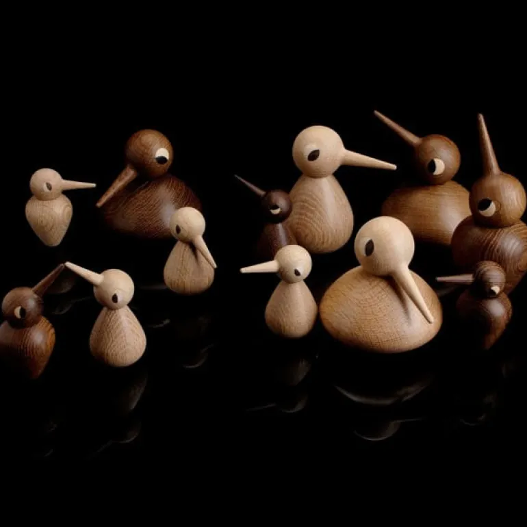 Architectmade Bird, liten, rökt ek