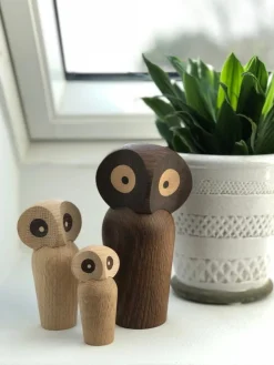 Architectmade Owl, liten, naturek