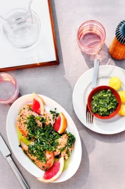 Architectmade Turning Tray bricka, medium, svart - vit