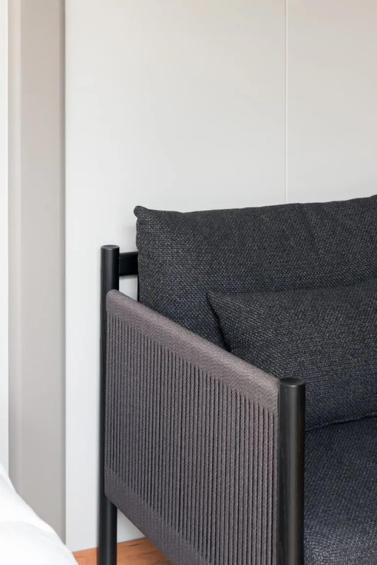 Ariake Braid fåtölj, svart