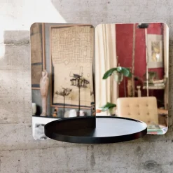 Artek 124 degrees spegel, medium, askhylla