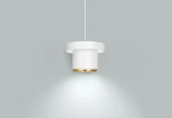 Artek A201 pendellampa, vit - mässing