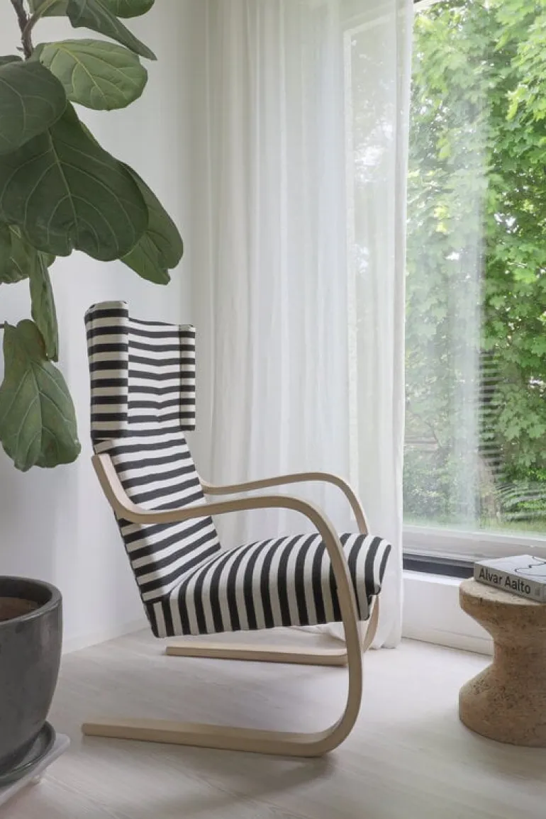Artek Aalto Armchair 401, björk - Polo