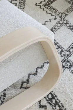 Artek Aalto Armchair 400 ”Tank”, björk - cream/pearl Nubia 02