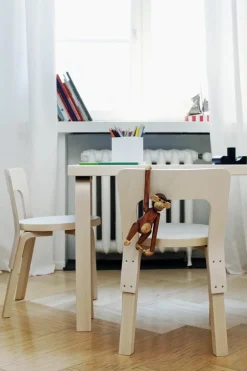 Artek Aalto barnstol N65, björk