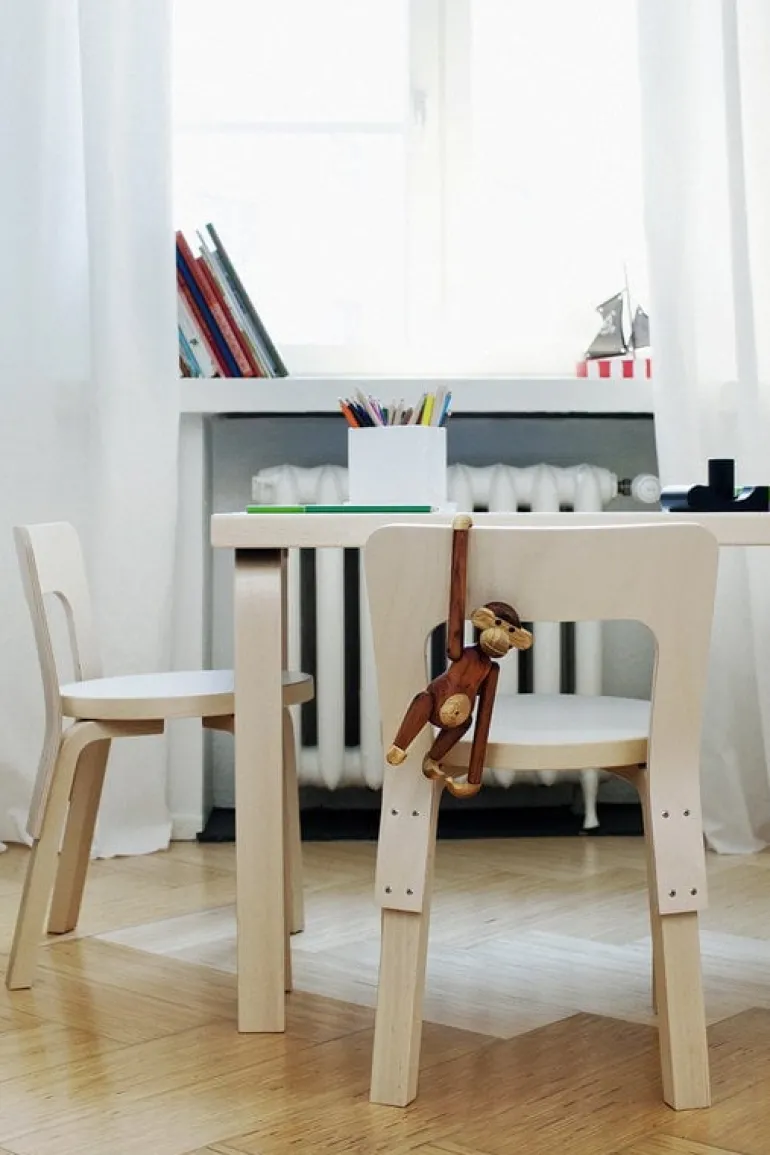 Artek Aalto barnstol N65, björk