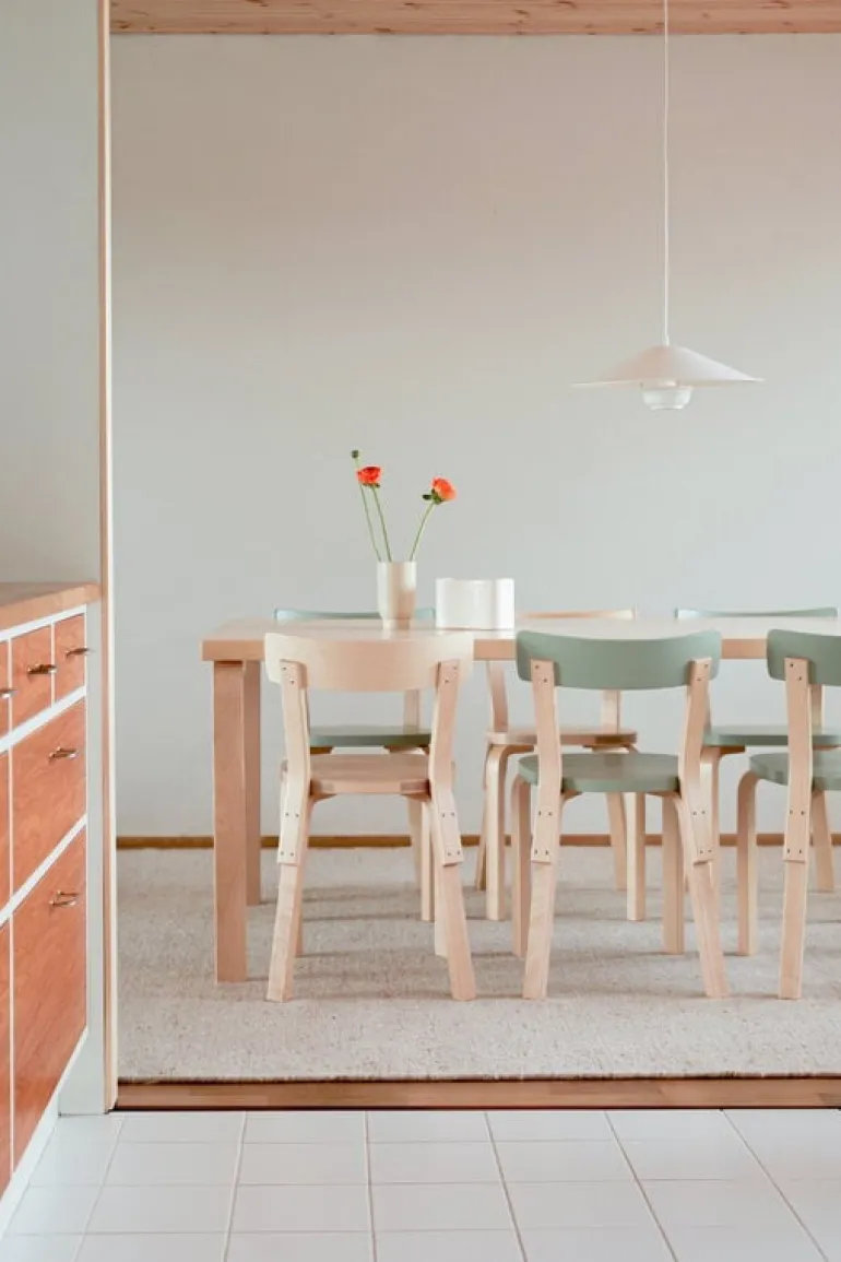 Artek Aalto bord 83, björk