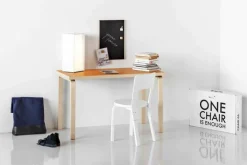 Artek Aalto Chair 66, vitlackad