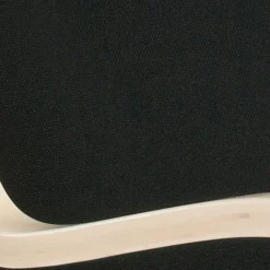 Artek Aalto fåtölj 402, björk - svart Hallingdal 190