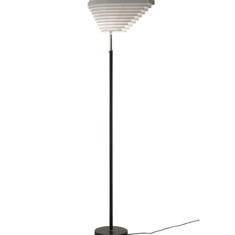 Artek Aalto golvlampa A805, förnicklad mässing