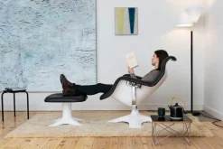 Artek Aalto golvlampa A810, mässing