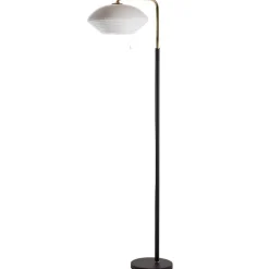 Artek Aalto golvlampa A811, polerad mässing