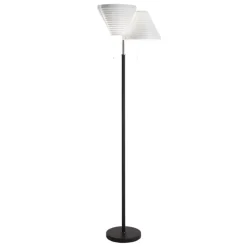 Artek Aalto golvlampa A810, rostfritt stål