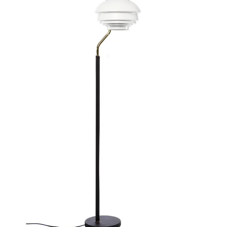 Artek Aalto golvlampa A808, vit