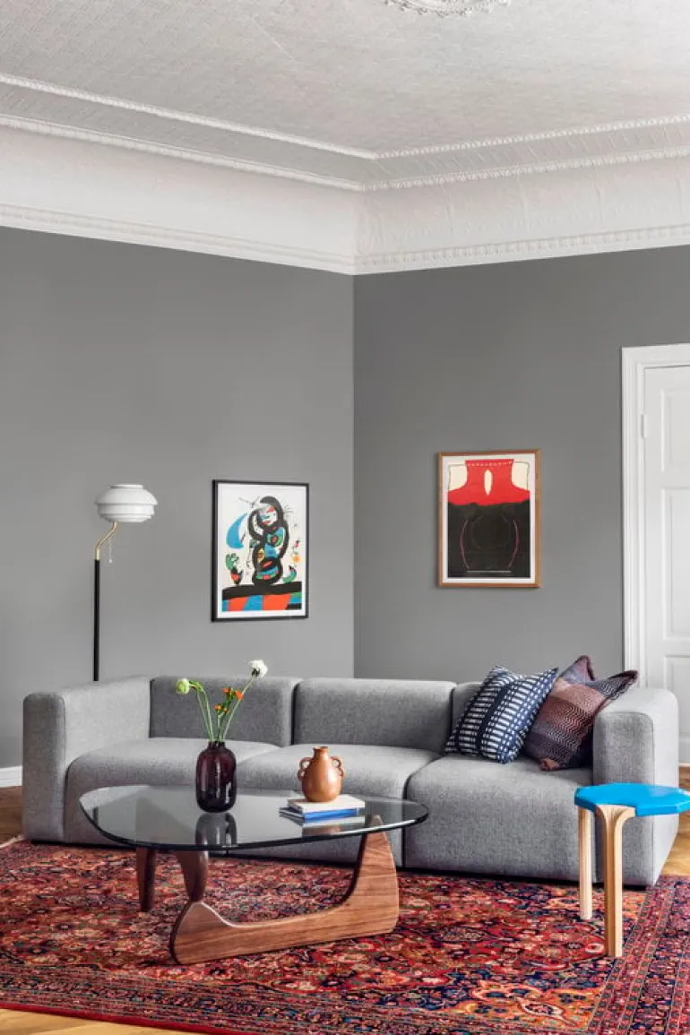 Artek Aalto golvlampa A808, vit